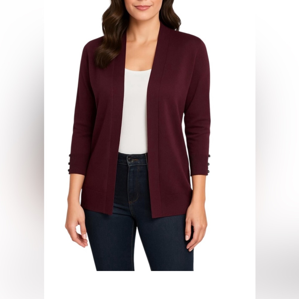 NWT Woman’s Evolution Cartigan. XS. Buttery, soft, beautiful detail.